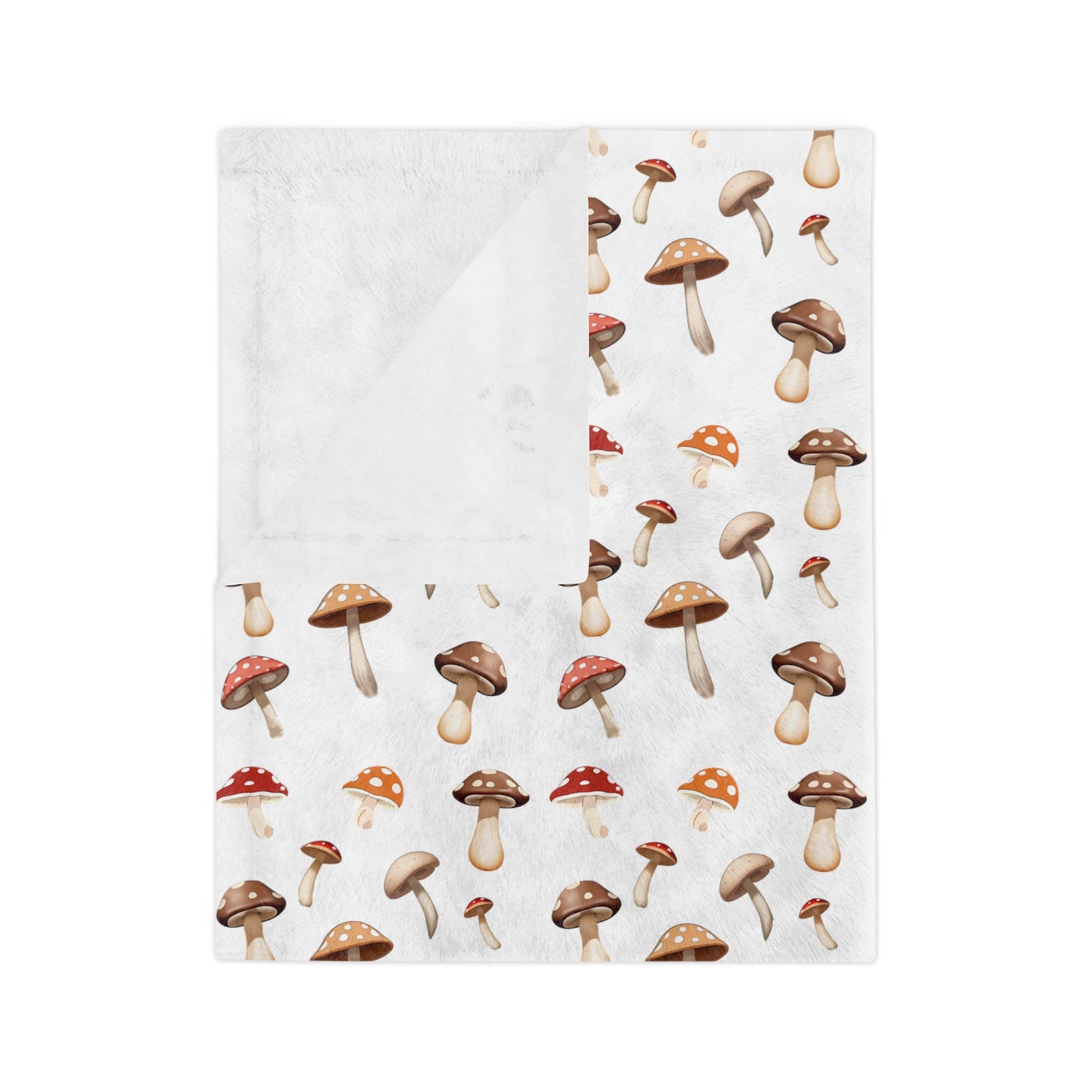 Plush Mushroom Blanket