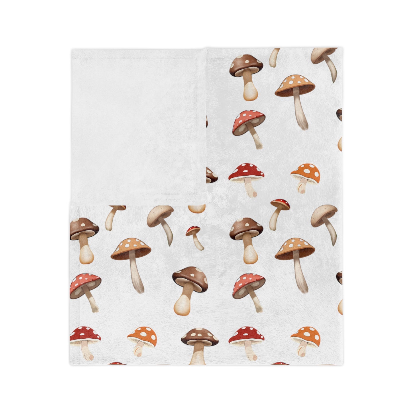 Plush Mushroom Blanket