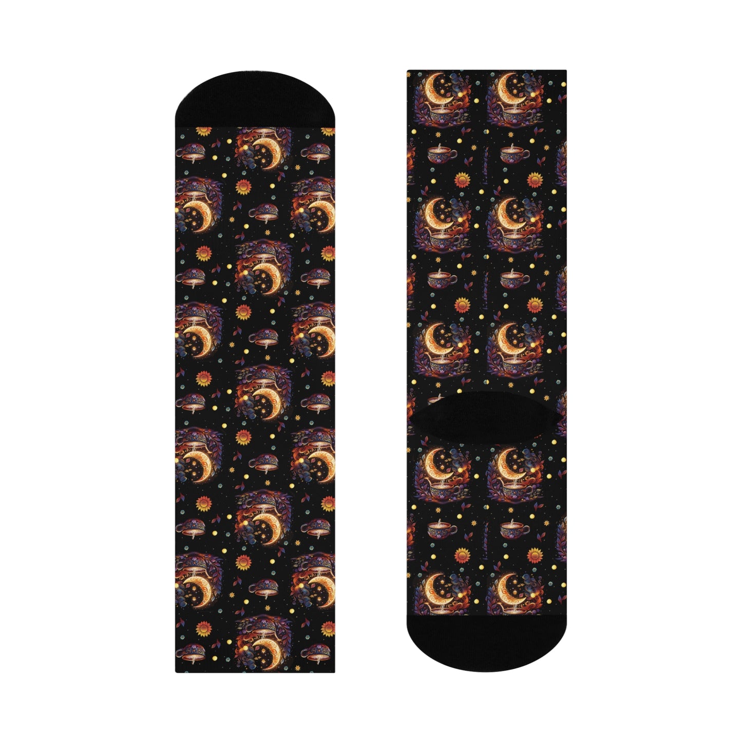 Celestial Moon Socks