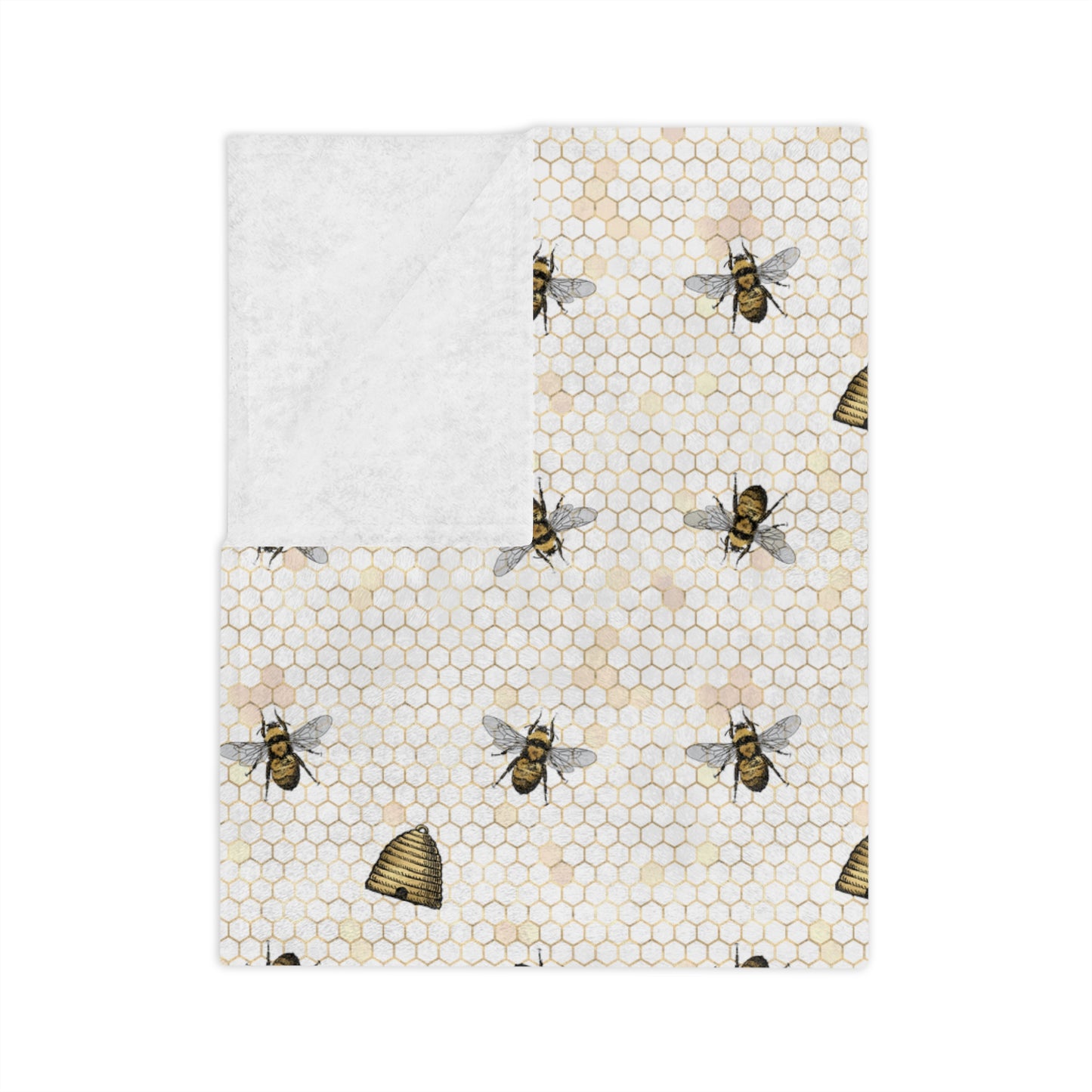 Plush Bee Blanket