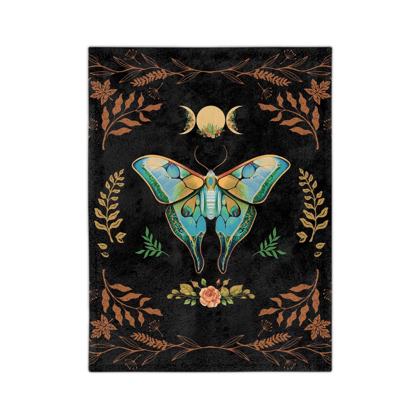 Luna Moth Blanket
